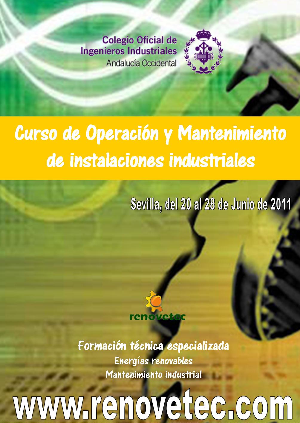 Operacion y mantenimiento de plantas industriales